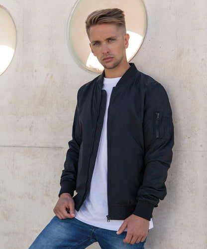 Mens Light Bomber Jacket