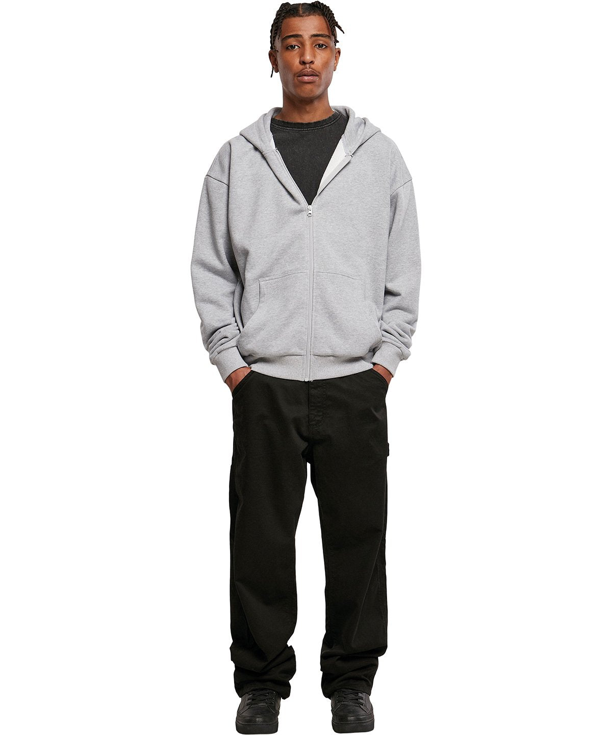 Mens Ultra Heavy Zip Hoodie
