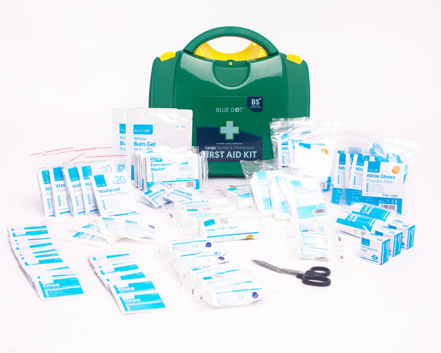 HOME AND WORKPLACE FIRST AID KIT - BS 8599-1:2019 COMPLIANT