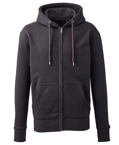 Men's Black Anthem Full-Zip Hoodie - Dalton Safety