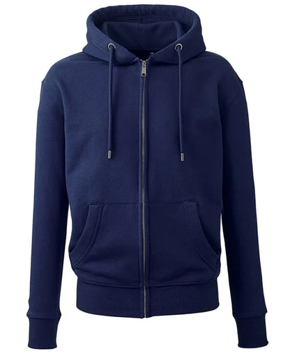 Men's Blue Anthem Full-Zip Hoodie - Dalton Safety