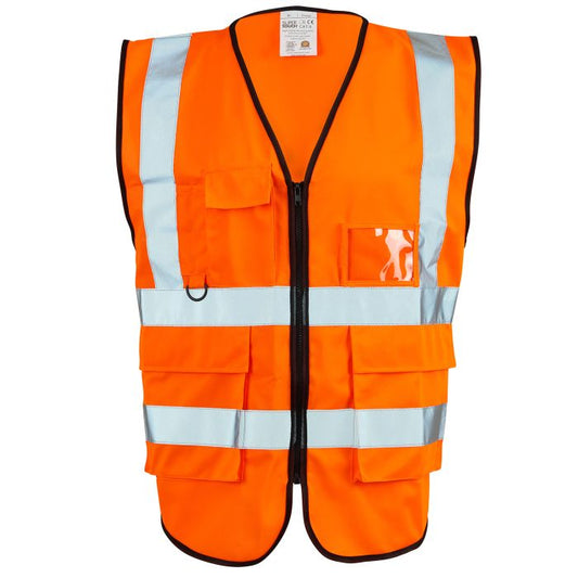 Supertouch Mens Hi-Vis Class 2 Executive Vest