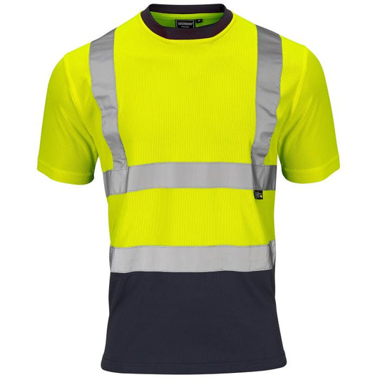 Supertouch Mens Hi-Vis 2 Tone Class 1 T-Shirt - Dalton Safety 