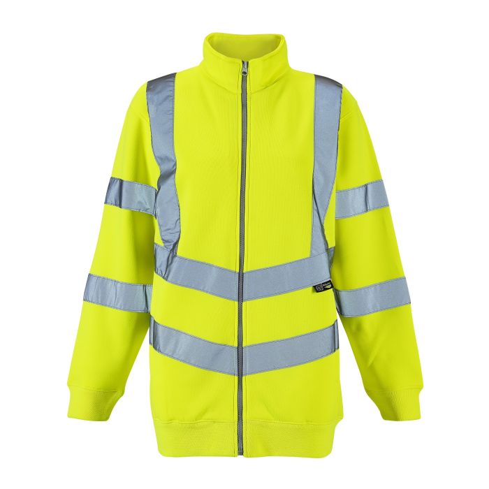 Supertouch Womens Hi-Vis Class 2 Eshaal Zipped Jacket