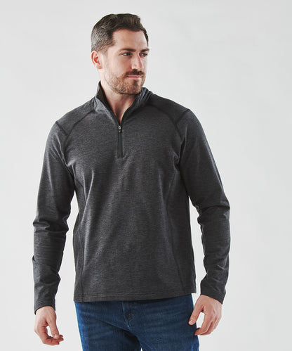 Mens Treeline Quarter-Zip Fleece
