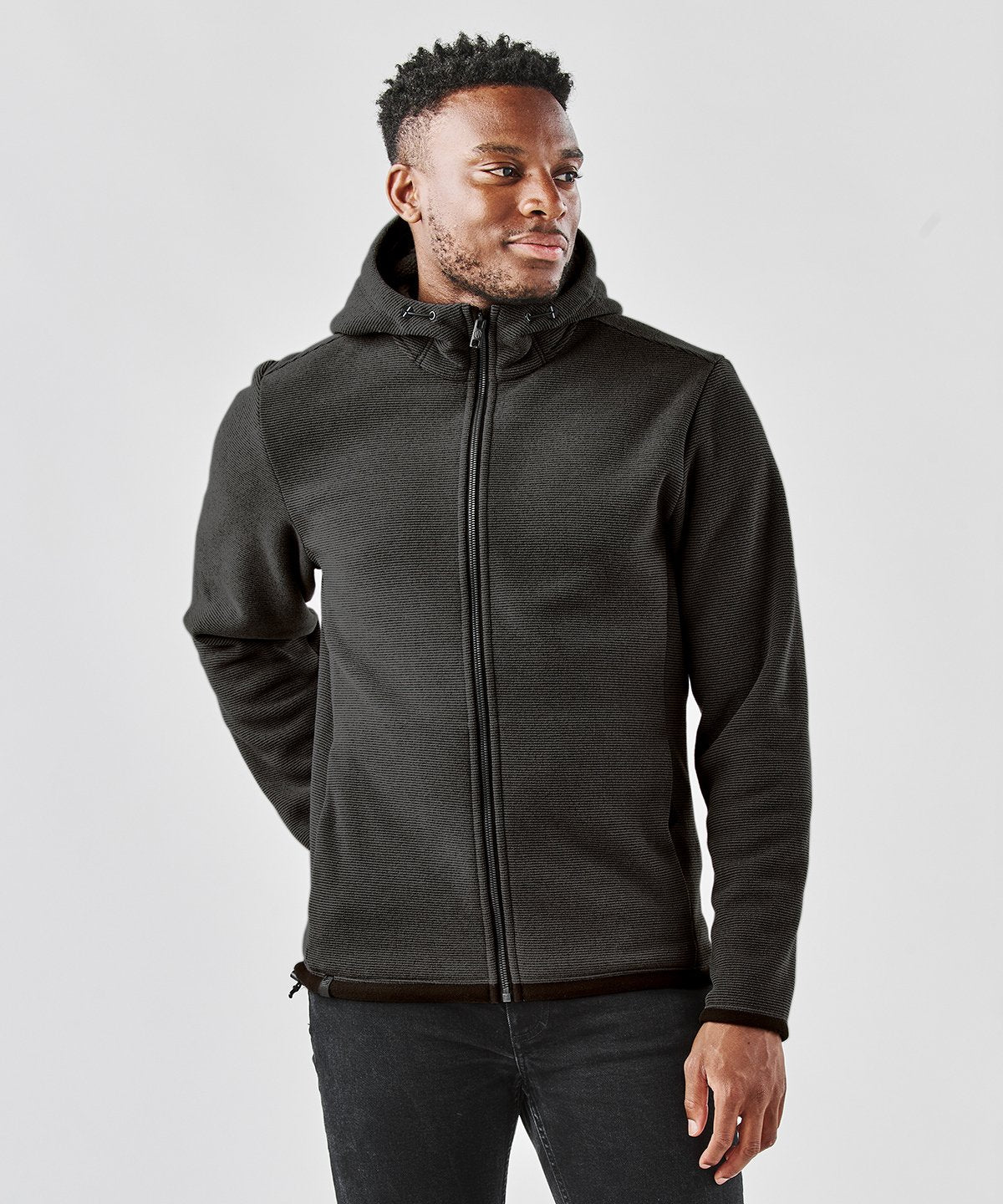 Mens Zip Up Fleece Hoodie