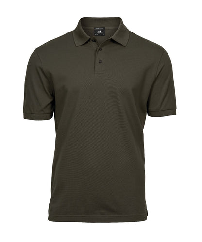 Mens Luxury Stretch Polo