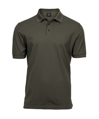 Mens Luxury Stretch Polo