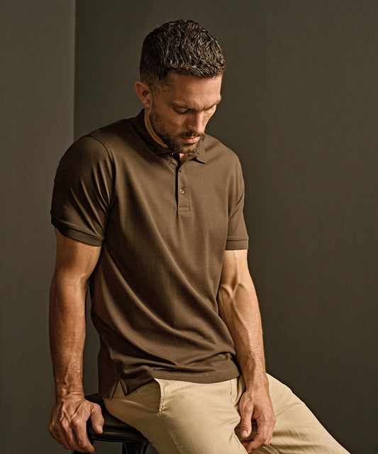 Mens Luxury Stretch Polo