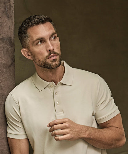 Mens Luxury Stretch Polo