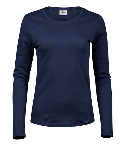 Womens Long Sleeve Interlock Tee