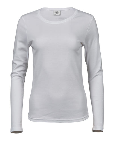 Womens Long Sleeve Interlock Tee