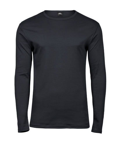 Mens Long Sleeve Interlock Tee