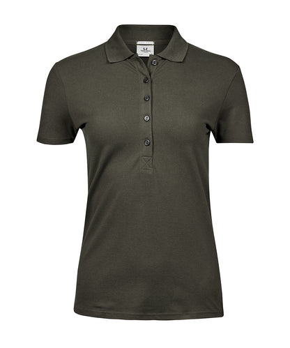 Womens Luxury Stretch Polo