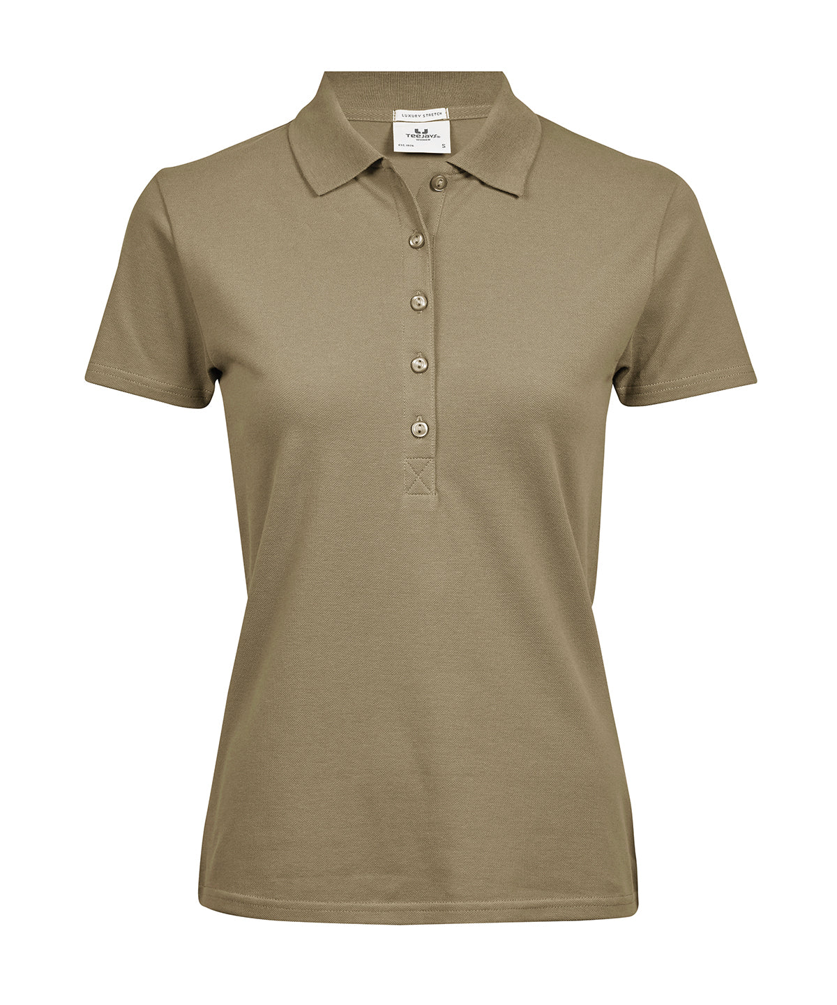 Womens Luxury Stretch Polo