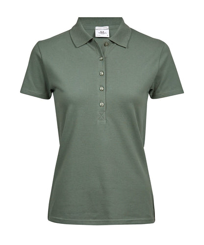 Womens Luxury Stretch Polo