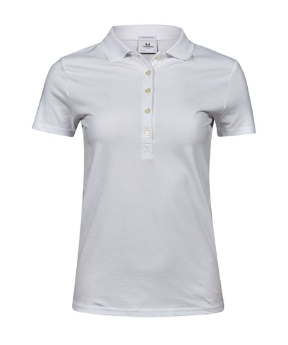 Womens Luxury Stretch Polo