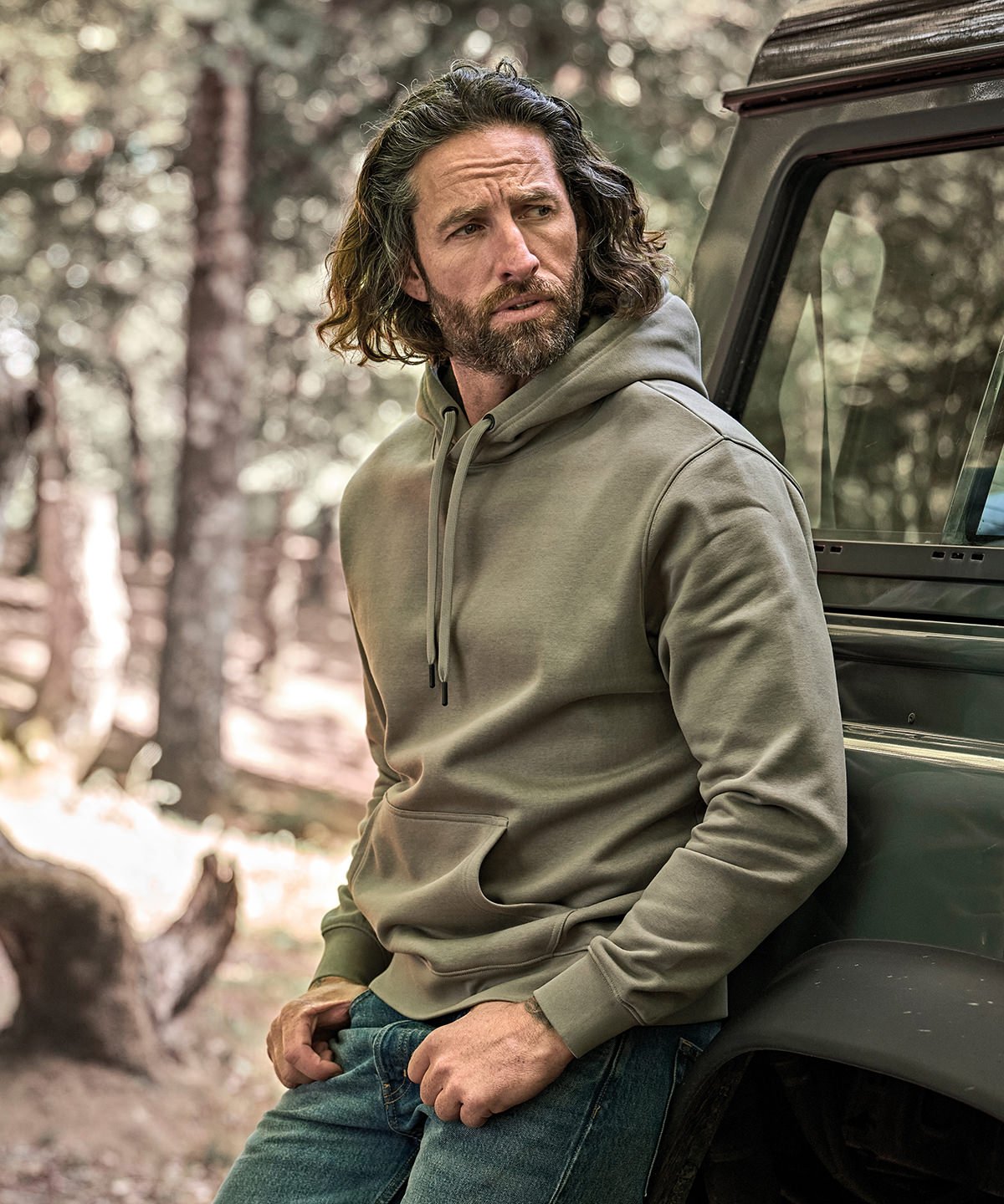 Mens Heavyweight Hooded Sweatshirt