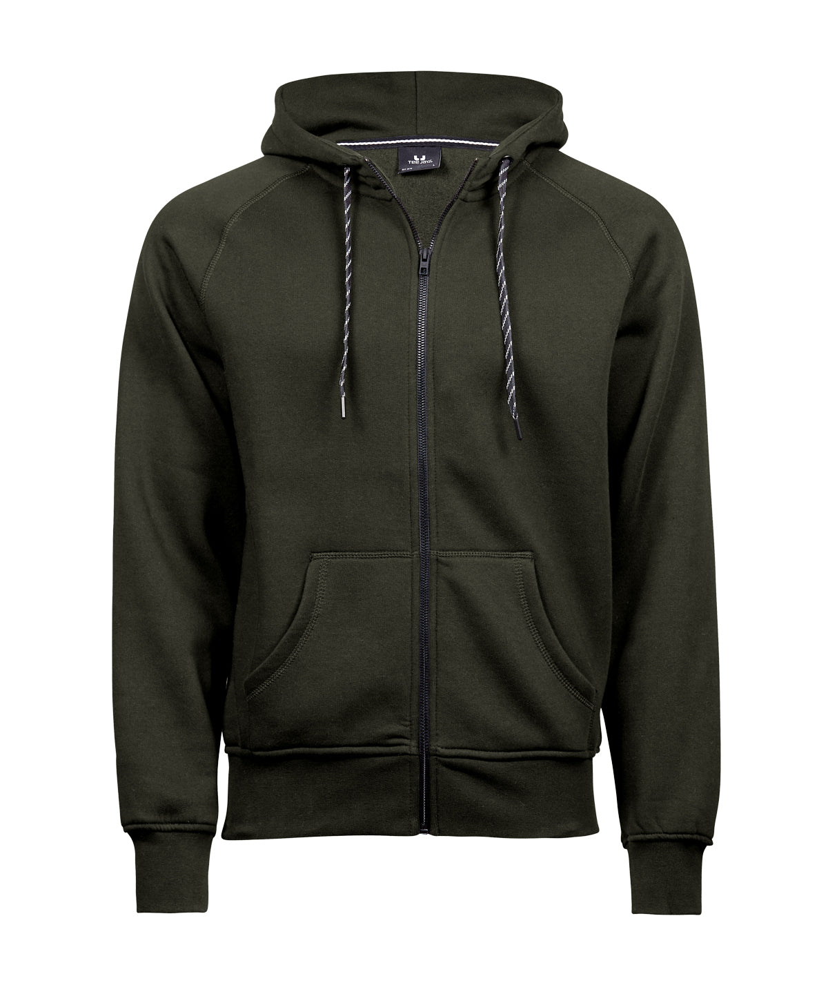 Mens Fashion Full-Zip Hoodie