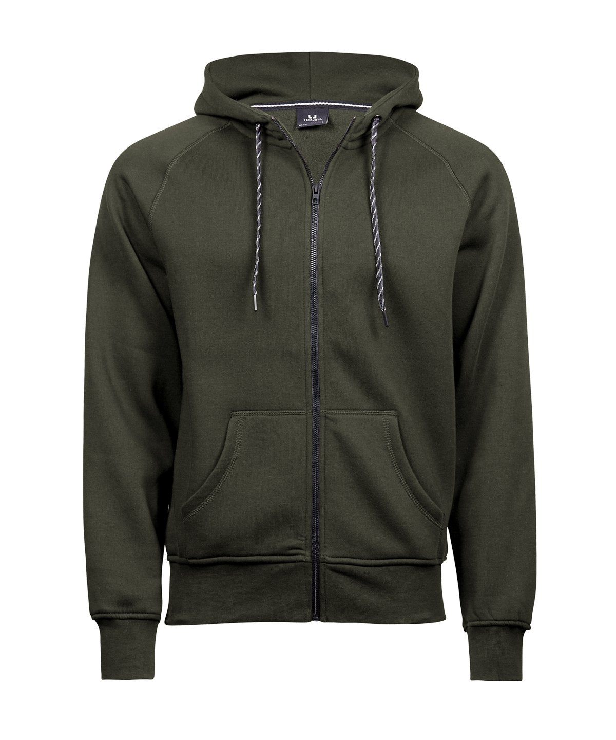 Mens Fashion Full-Zip Hoodie