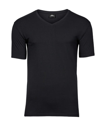 Mens Stretch V-Neck Tee