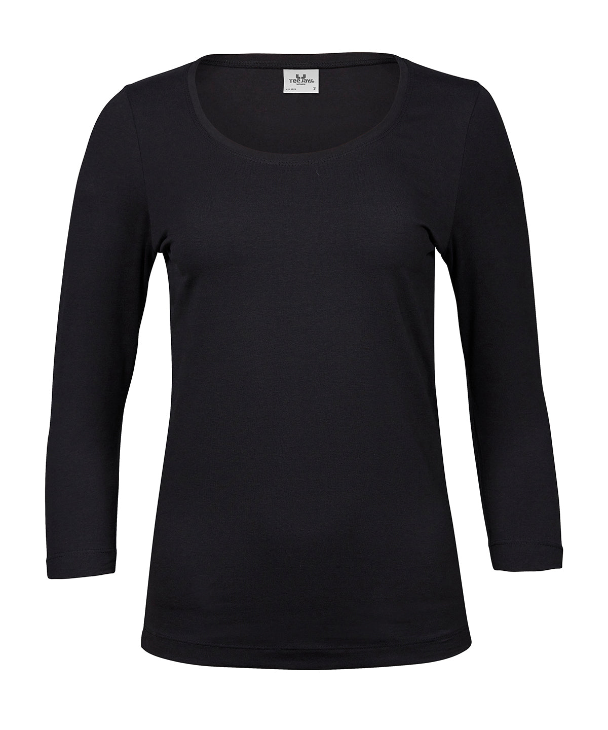 Womens Stretch 3/4-Sleeve Tee