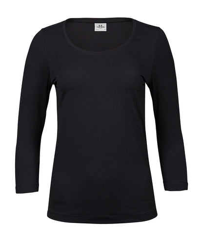 Womens Stretch 3/4-Sleeve Tee
