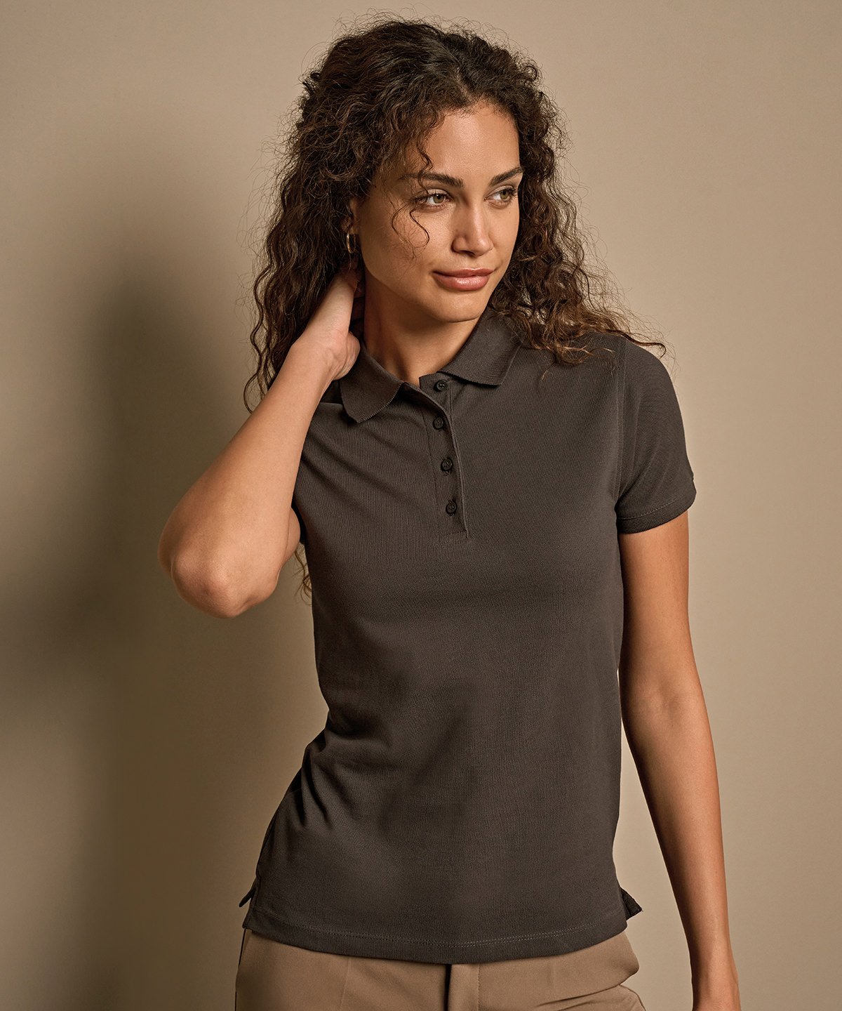 Womens Heavy Polo