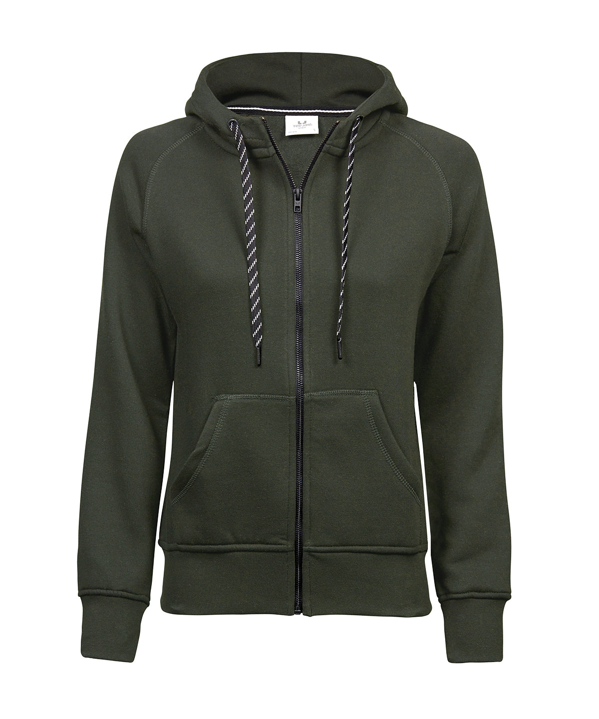 Womens Fashion Full-Zip Hoodie