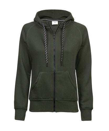Womens Fashion Full-Zip Hoodie