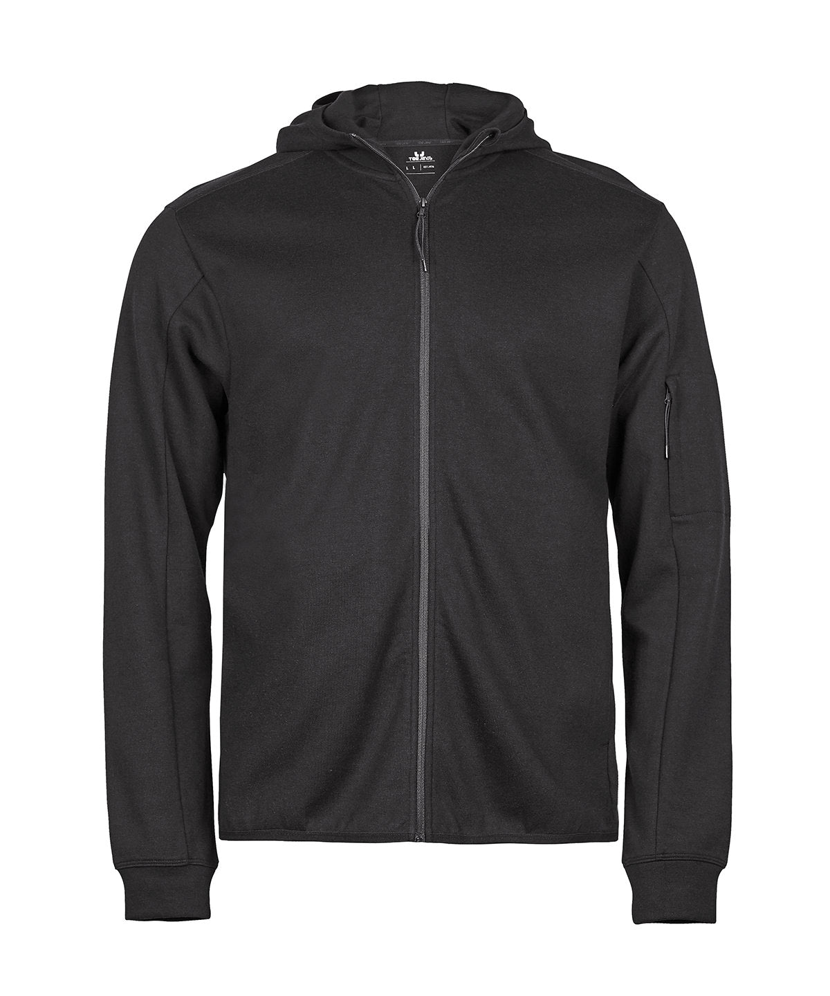 Mens Athletic Hooded Full-Zip Sweatshirt