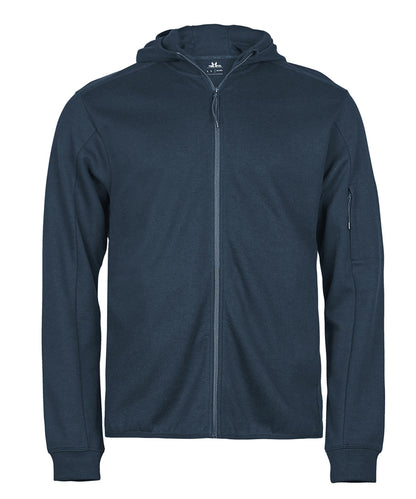 Mens Athletic Hooded Full-Zip Sweatshirt