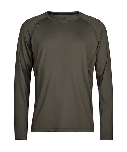 Mens Long Sleeve Cool Dry Tee