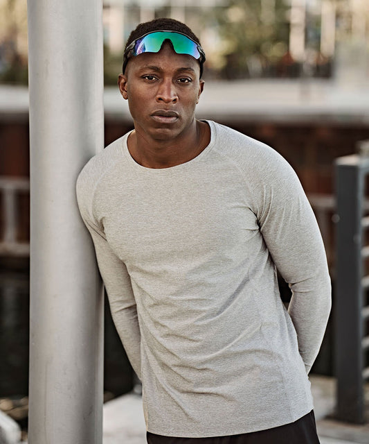 Mens Long Sleeve Cool Dry Tee