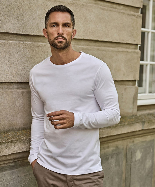 Mens Long Sleeve Fashion Sof Tee