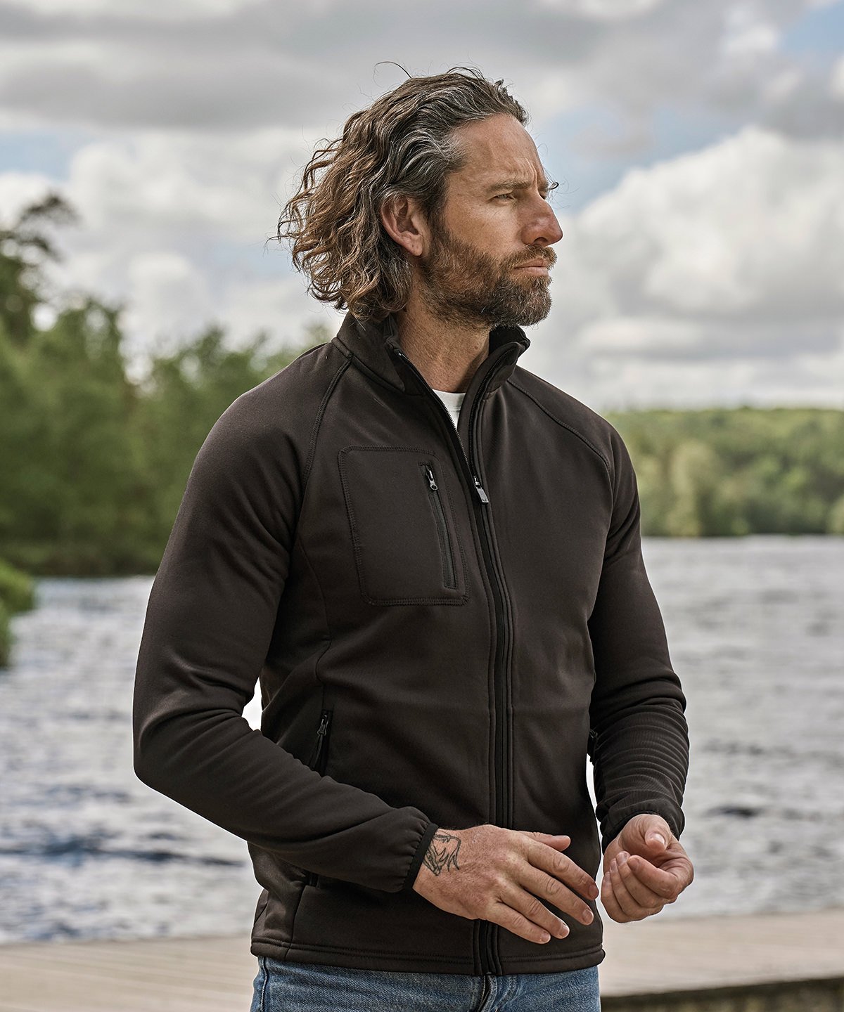 Mens Stretch Fleece