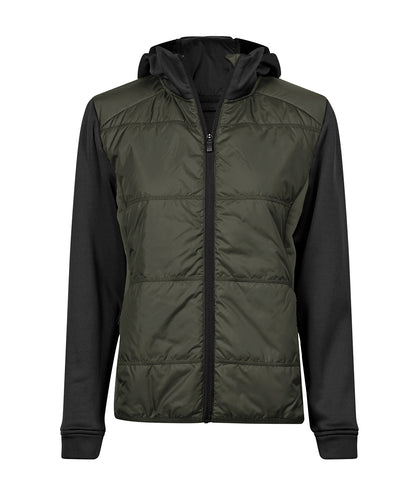 Womens Hybrid-Stretch Hooded Jacket