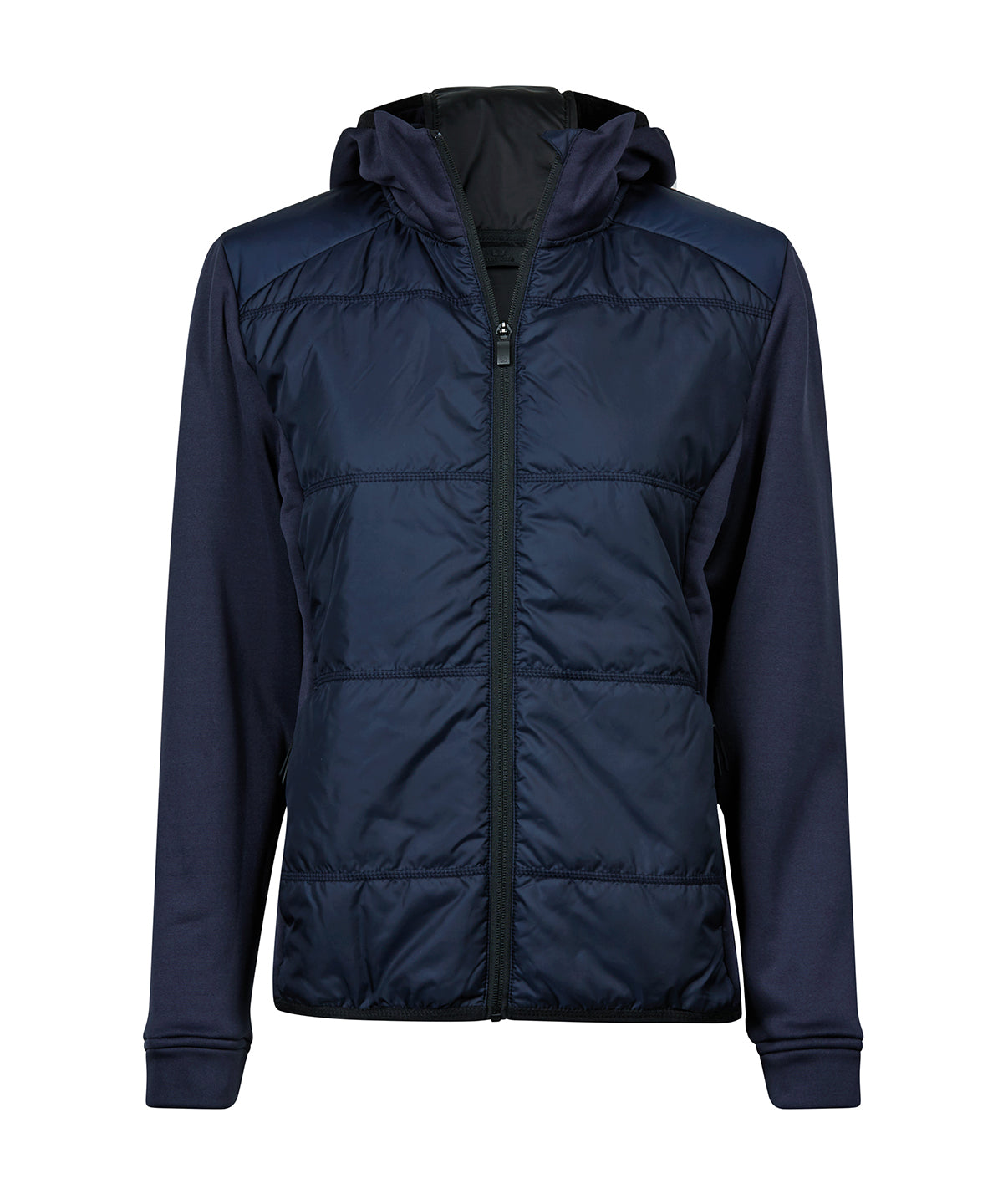 Womens Hybrid-Stretch Hooded Jacket