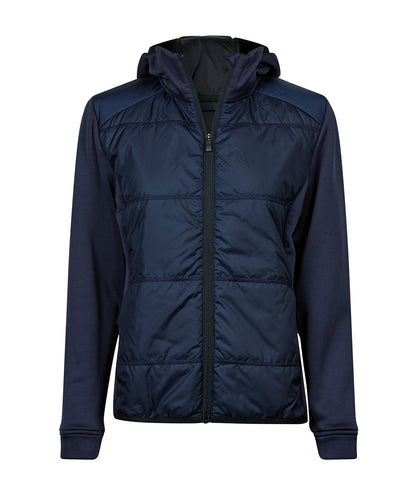 Womens Hybrid-Stretch Hooded Jacket