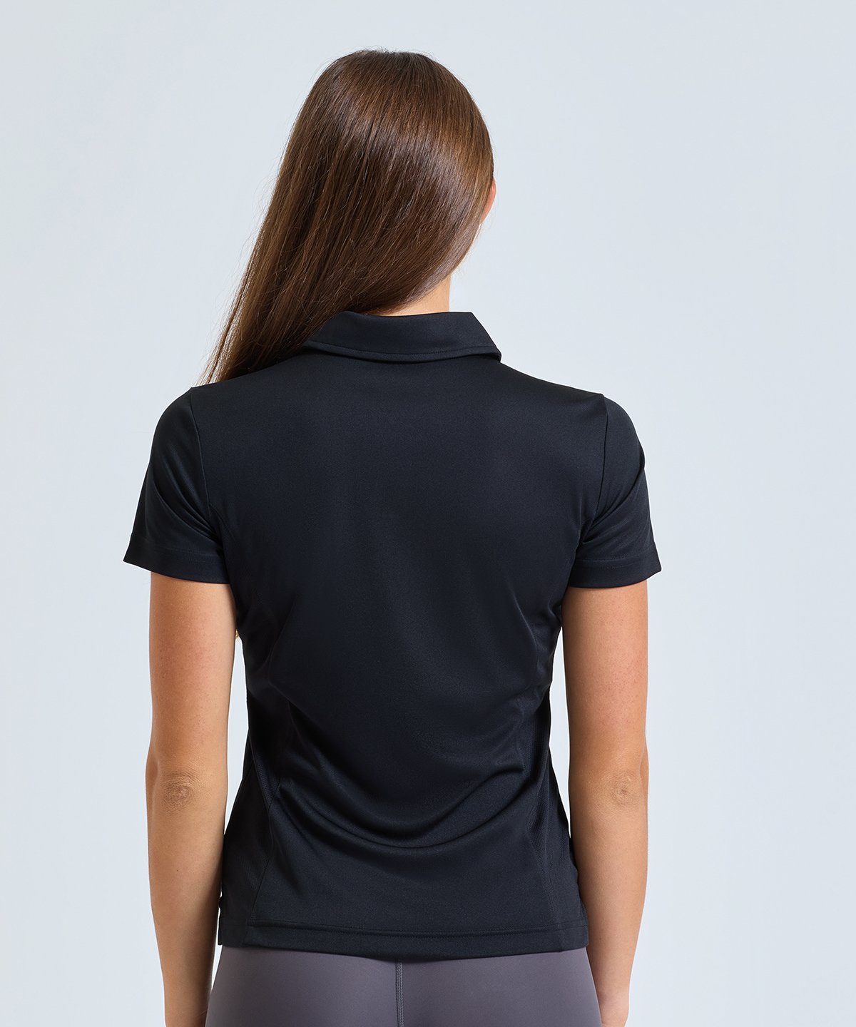 Womens Panelled Polo