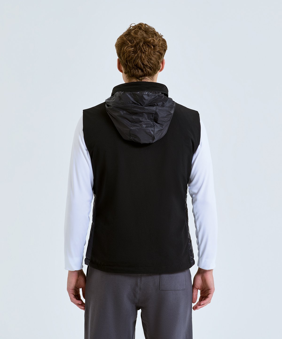 Mens Insulated Hybrid Gilet