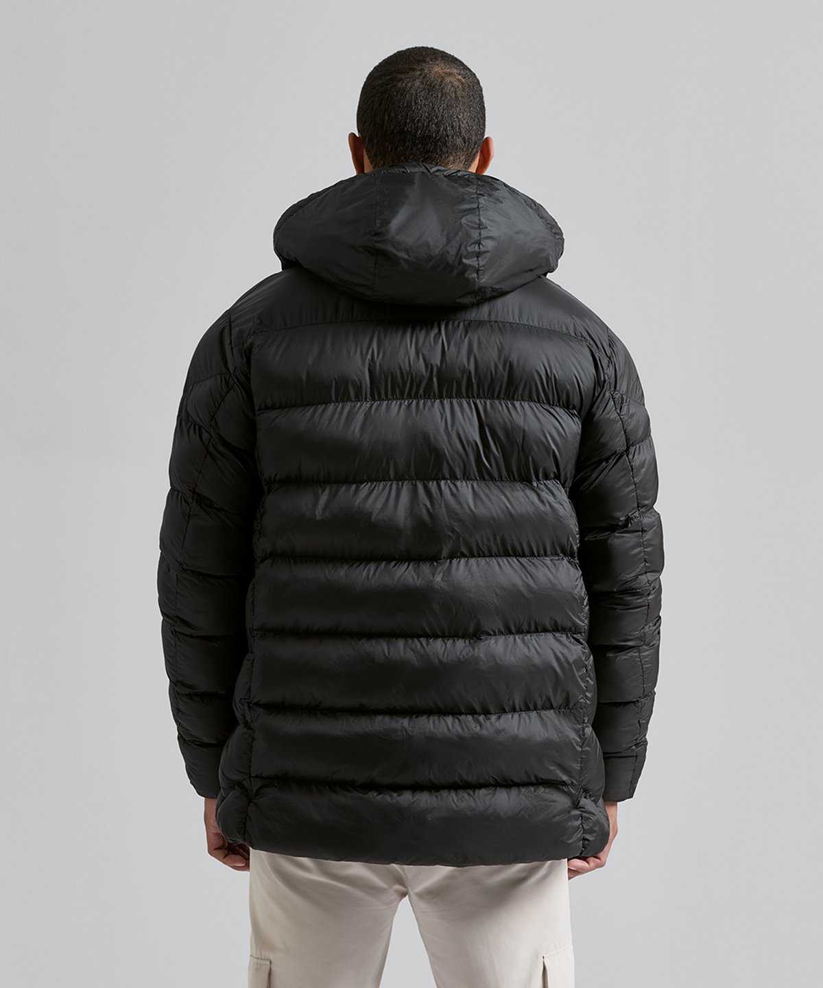 Mens Recycled Hooded Jacket