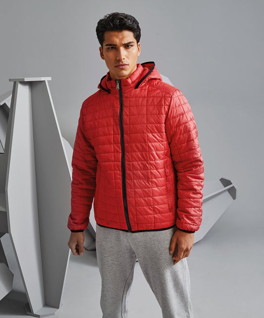 Mens Honeycomb Hooded Jacket