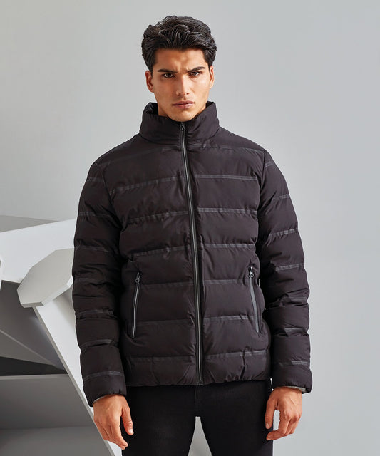 Mens Wide Quilted Jacket