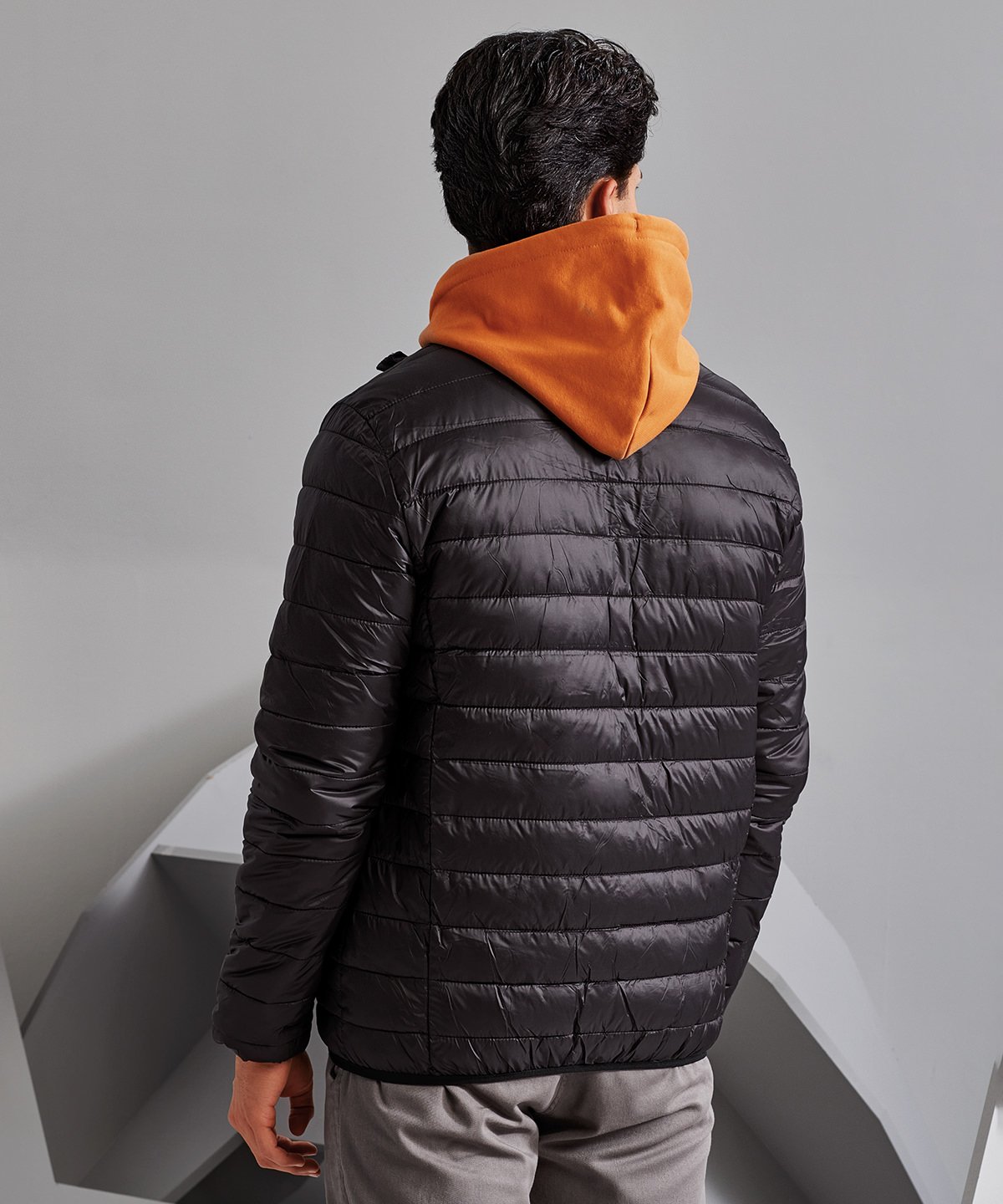 Mens Narrow Quilted Jacket