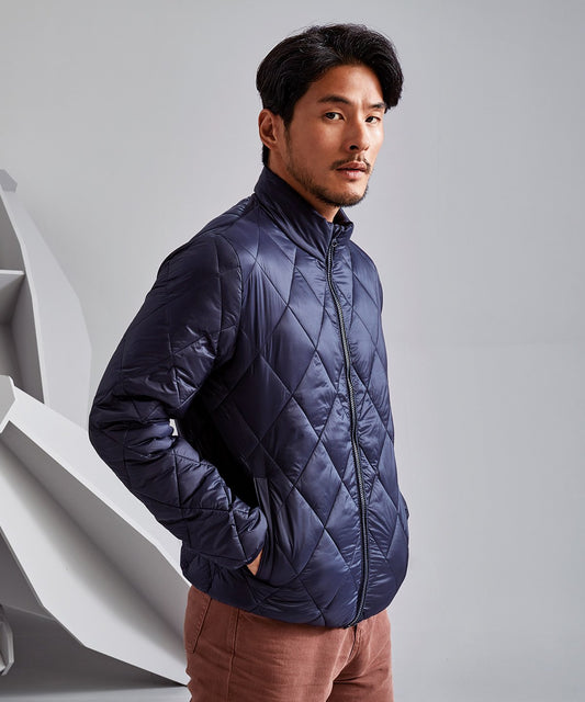 Mens Diamond Quilted Jacket