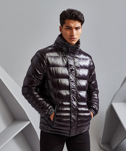 Mens Shiny Padded Jacket