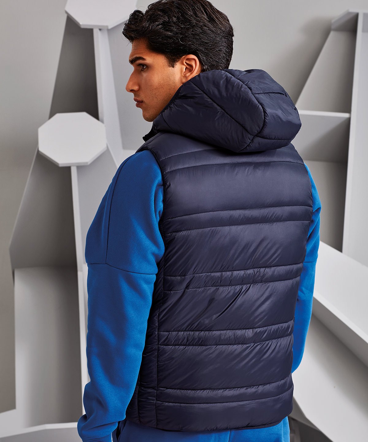 Mens Hooded Bodywarmer
