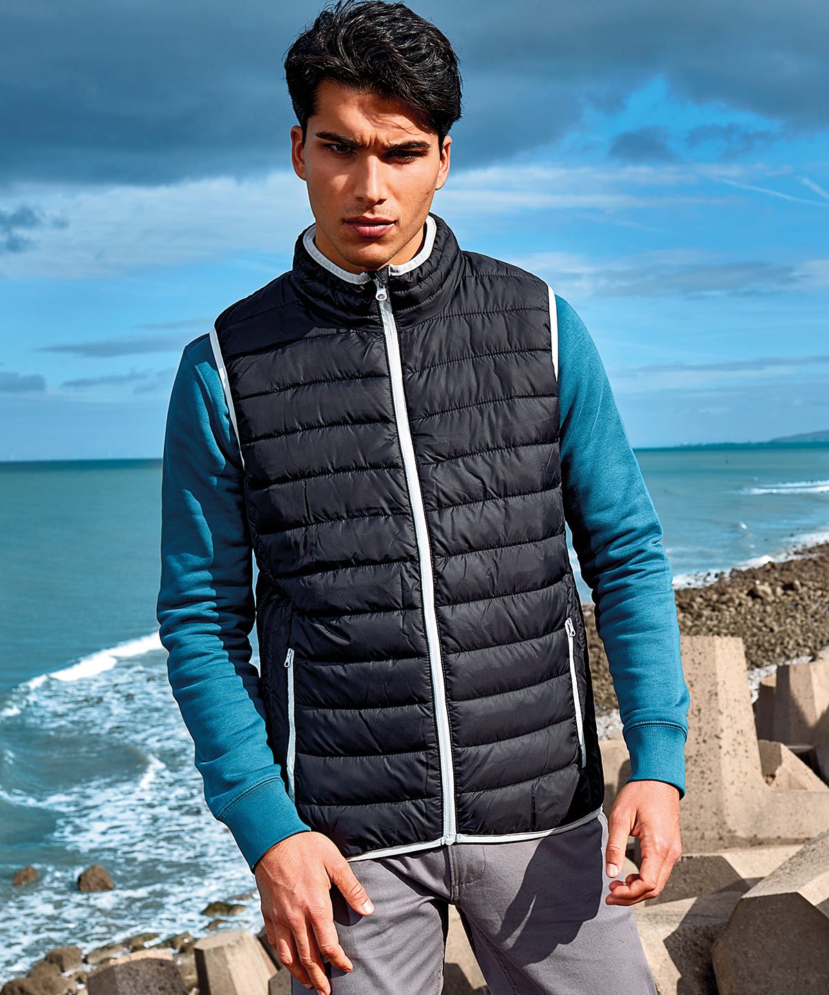 Mens Slimline Padded Gilet