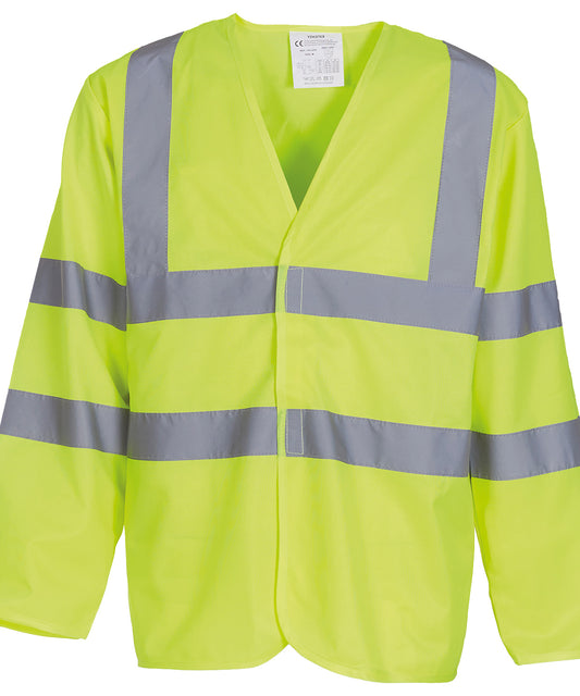 Men's Hi-Vis Long Sleeve Waistcoat